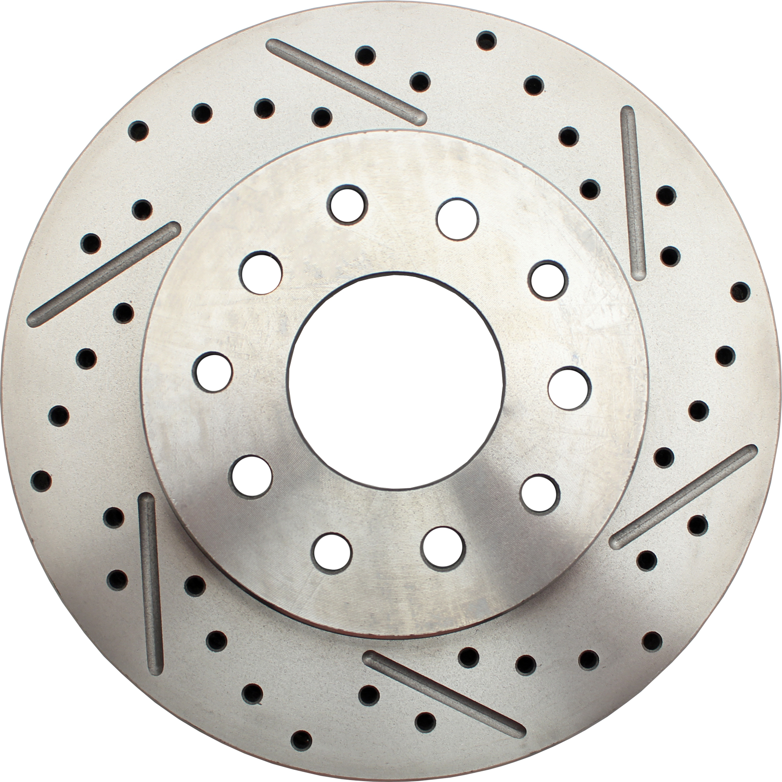  Universal Rear Ford 9 / GM 1012 Bolt Pattern Drilled/ Slotted  (Driver Side)