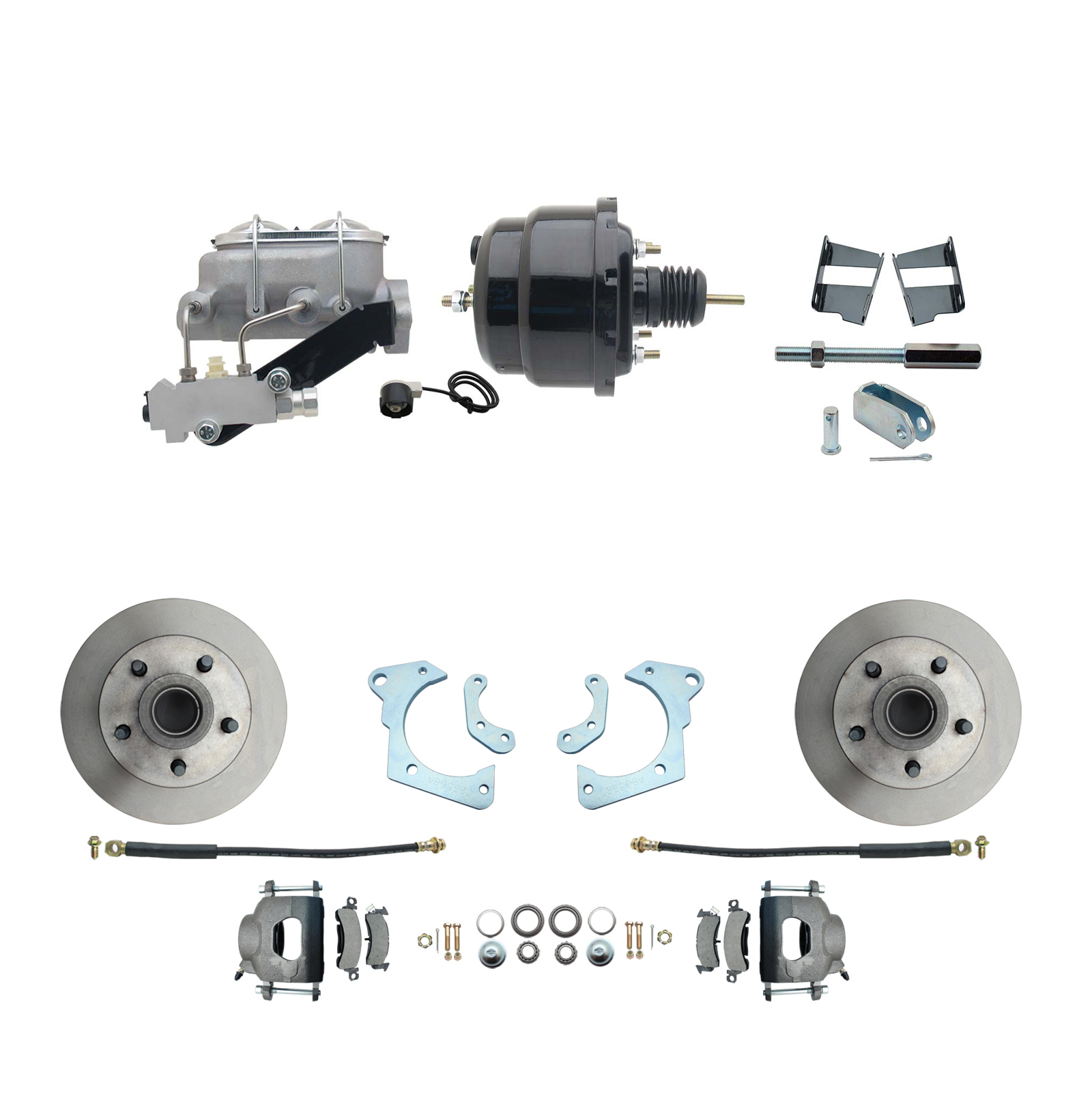 DBK6568GMFS3709 19651968 GM Full Size Front Disc Brake Kit (Impala