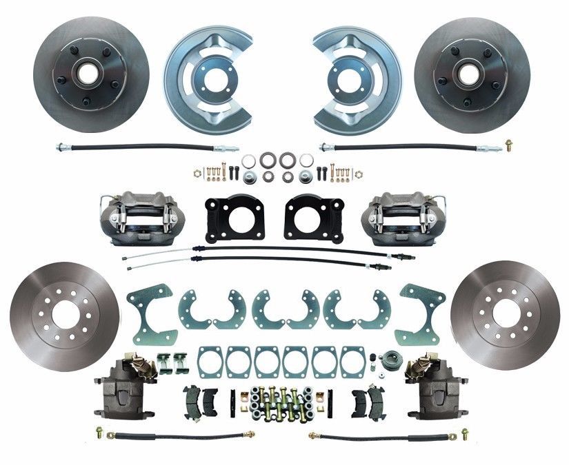 1970-1973 Ford Mustang Front & Rear Disc Brake Conversion