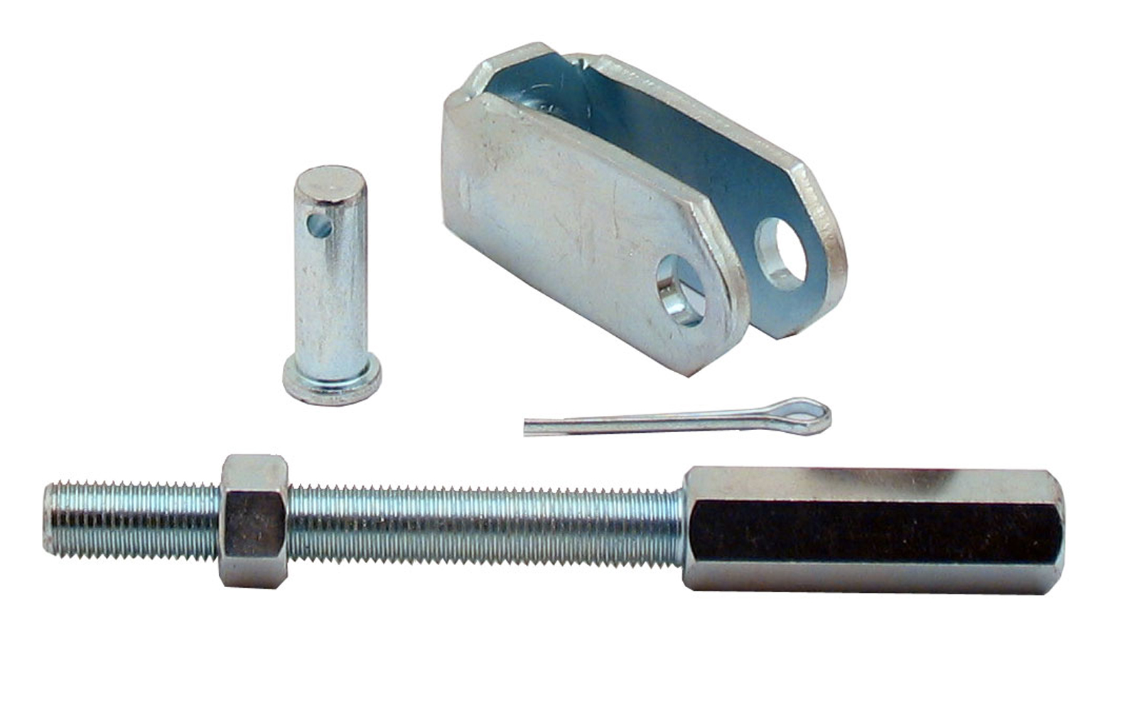  Universal 4 3/4 Long Pedal Rod Extension & Clevis