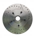  1964-1972 GM A,  F,  X Body & 1955-1970 Full Size Chevy Drilled/Slotted Rotor (Passenger Side)