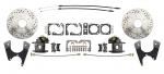 1964-1972 GM A Body  10/12 Rear Disc Brake Conversion Kit W/ Drilled & Slotted Rotors
