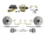 1955-1958 GM Full Size Disc Brake Kit W/ 8" Dual Zinc Booster Conversion Kit (Impala,  Bel Air,  Biscayne)