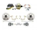 1955-1958 GM Full Size Disc Brake Kit W/ 8" Dual Zinc Booster Conversion Kit (Impala,  Bel Air,  Biscayne)