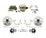 1955-1958 GM Full Size Disc Brake Kit W/ 8" Dual Zinc Booster Conversion Kit (Impala,  Bel Air,  Biscayne)