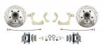 1959-1964 GM Full Size Disc Brake Conversion Kit W/ Drilled/ Slotted Rotors (Impala,  Bel Air,  Biscayne)