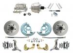 1962-1967 Nova Power Disc Brake Conversion Kit W/ 7" Dual Chrome Booster Kit