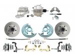 1964-1972 GM A Body Front Power Disc Brake Conversion Kit Standard Rotors W/ 8" Dual Chrome Booster Kit