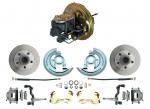 1967-1969 F Body 1968-1974 X Body Front Power Disc Brake Conversion Kit Standard Rotors W/ O.E.M. Booster Kit
