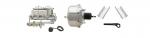 1964-1966 Ford Mustang Chrome Power Brake Booster Conversion For (Disc/ Disc) Automatics Only