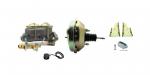 GM A,  F,  X 9" Single Zinc Power Brake Booster Conversion Kit (Disc/ Drum)