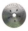 1962-1972 Mopar A, B, & E Body  Vehicle Drilled/ Slotted Large Bolt Pattern Front Rotor (Passenger Side)
