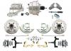 1967-1969 F Body 1968-1974 X Body Front Power 2" Drop Disc Brake Conversion Kit Drilled & Slotted Rotors W/ 8"Dual Zinc Booster Kit