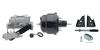 GM A, F, X 8" Dual Powder Coated Black Proline Power Brake Booster Conversion Kit (Disc/ Drum)